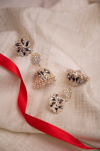 Brass Jhumki Earring