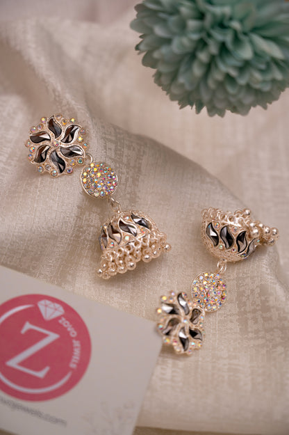 Brass Jhumki Earring