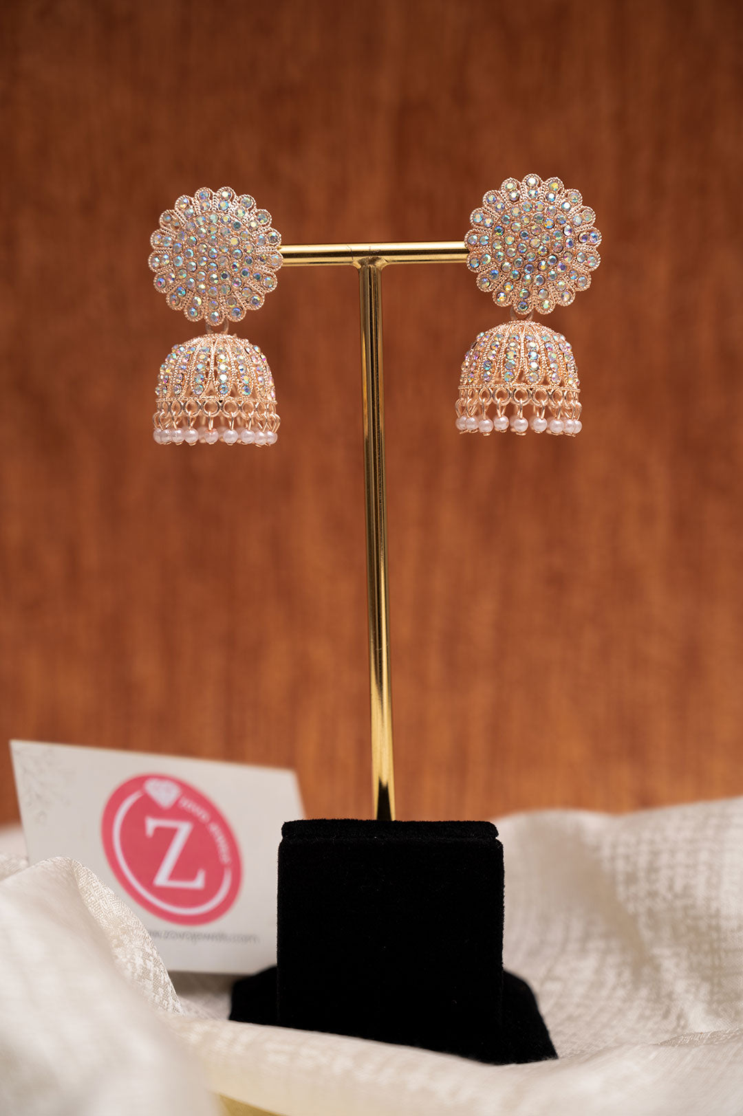 Brass Jhumki Earring ZJ065-08