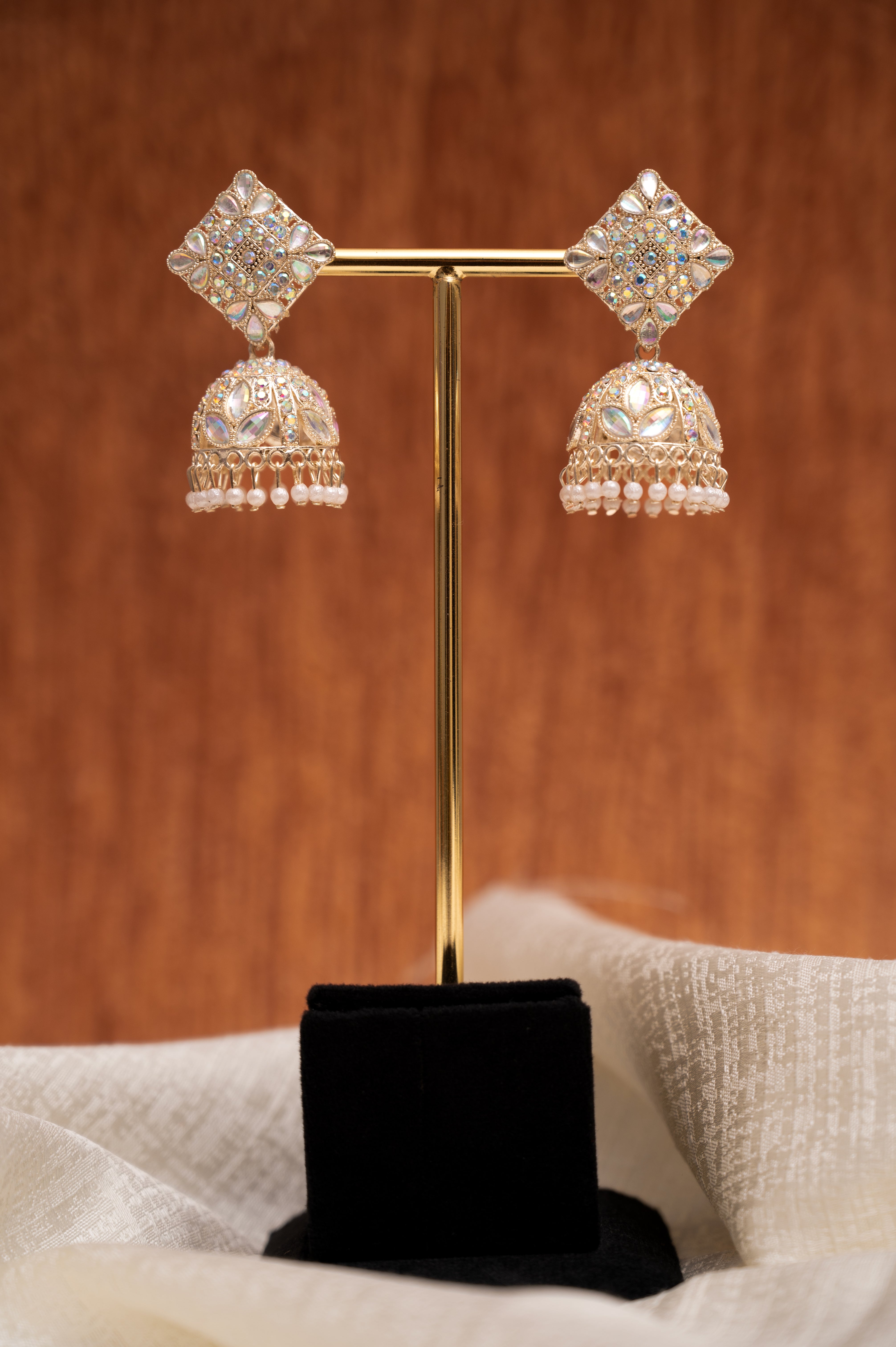 Brass Jhumki Earring, Drops & Danglers ZJO65-07