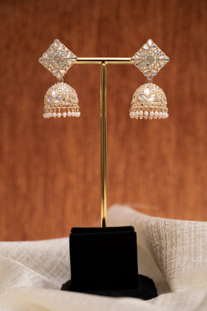 Brass Jhumki Earring, Drops & Danglers ZJO65-07