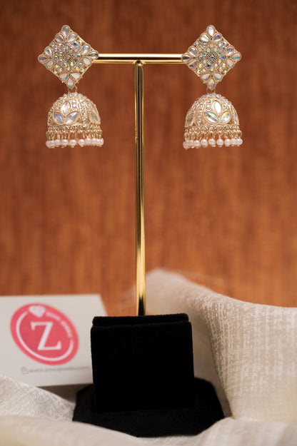 Brass Jhumki Earring, Drops & Danglers ZJO65-07