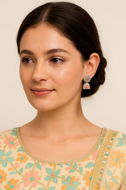 Brass Jhumki Earring ZJ065-08