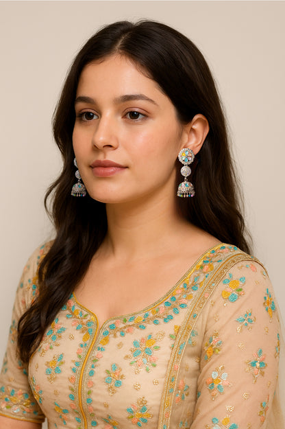 Brass Jhumki Earring ZJO50-09