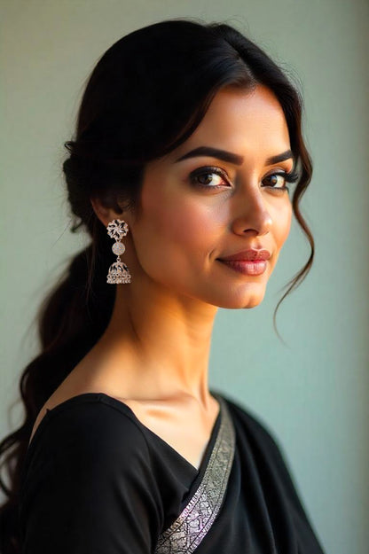 Brass Jhumki Earring
